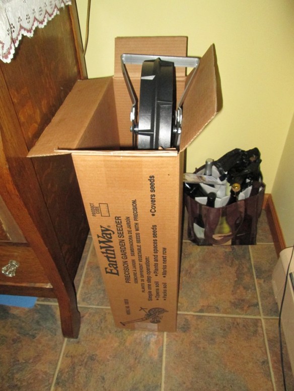 Isn't mail great? Earthway Seeder arrived!