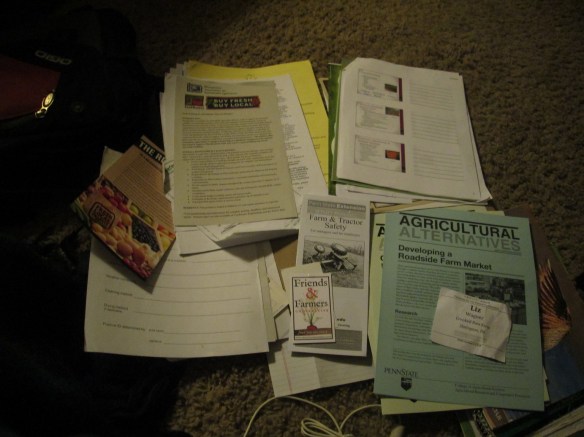 It will take me days to sort through all this info - good thing it's about to snow forever again, right? Now I'll HAVE to do it.